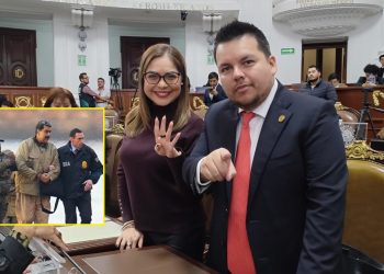 Se esperaba que en el Congreso de la Ciudad de México hubiera uno de esos intensos debates, porque el grueso calibre del tema: la detención de Nicolás Maduro en Venezuela y su internamiento en una cárcel de Estados Unidos. FOTO: Especial