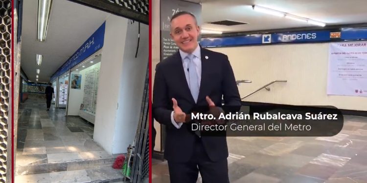 Diputados de Morena se rasgan las vestiduras ante "privatizaciones", pero tienen en su gobierno a funcionarios que se destacan por ser “privatizadores”. Es el caso del director general del Metro, Adrián Rubalcava, quien en una lógica “neoliberal”, desde que asumió el cargo ha concesionado espacios públicos que ya se habían recuperado. FOTO: Especial / X - @AdrianRubalcava