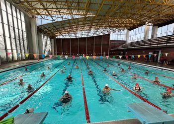 La alcaldesa Alessandra Rojo de la Vega anunció la apertura de albercas públicas en la demarcación durante Semana Santa, como una opción gratuita para familias que se quedan en la ciudad. FOTO: Especial