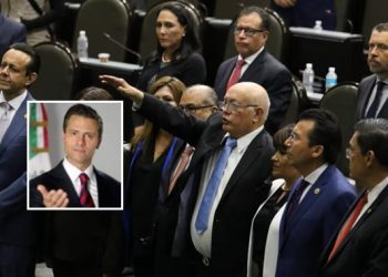 La designación de David Colmenares fue una de las últimas jugadas impulsadas por el presidente Enrique Peña. Con los votos a favor de los diputados del PRI con la abstención del PAN, el 15 de marzo de 2018 lo nombraron auditor para un periodo de 8 años. Aunque políticamente sus posibilidades de reelegirse son ínfimas, legalmente puede y se ha inscrito para ello. FOTOS: Presidencia - Cámara de Diputados