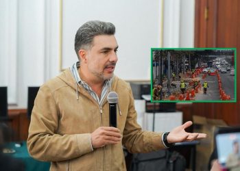 “No podemos llegar en blanco al Mundial”, dijo Jesús Sesma al anunciar que se había enterado que, por ser vicepresidente de esa Comisión, le correspondía asumir la Presidencia, ante la ausencia del diputado Fernando Zárate. FOTOS: Especial / X - @EIJefeDiego