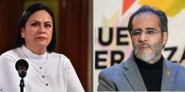 Si se concreta lo que todo mundo dice en Morena, la 'escuela de las ligas' llegará a la Presidencia nacional de ese partido, cuando la todavía secretaria del Bienestar, Ariadna Montiel, alumna y hechura política de René Bejarano (a) 'El Señor de las Ligas', sea designada presidenta. FOTO: Especial / RRSS