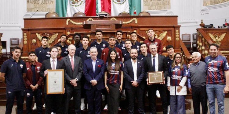 Congreso CDMX reconoce al Atlante por sus 110 años