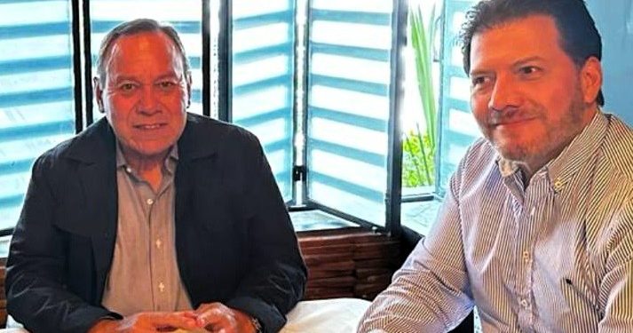 El presidente enterrador del PRD nacional, Jesús Zambrano, y el diputado federal de Morena, Víctor Hugo Lobo andan muy preocupados, pues nos dicen que pronto podrían enfrentar procesos por presuntas irregularidades que ha detectado la Auditoría Superior de la Ciudad de México (ASCDMX) a los gastos del PRD en la capital, entre 2022 y 2024. FOTO: Especial