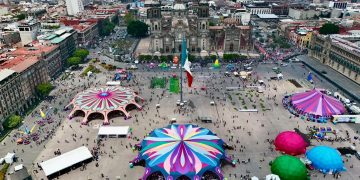 Inaugura Brugada ‘Zocalito de las Infancias', más de 100 actividades infantiles