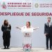 La jefa de Gobierno, Clara Brugada oootra vez salió al rescate de la alcaldesa de Azcapotzalco, Nancy Núñez: encabezó un operativo de seguridad en una de las zonas más críticas de la demarcación territorial: El Rosario. FOTO: Especial