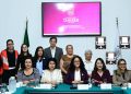 Los diputados Xóchitl Bravo –coordinadora de Morena–, Luis Chávez, Pedro Haces y Alberto Vanegas no estuvieron en la comparecencia para defender a Osorio, ante el muy delicado hecho de una sentencia del Instituto Electoral de la Ciudad de México (IECM). FOTO: Especial