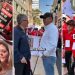 Diputado Gualito en marcha por los derechos laborales