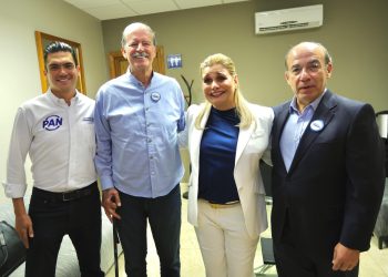 El dirigente nacional del PAN aseguró que el respaldo a Maru Campos trasciende al partido y advirtió que Acción Nacional no permitirá actos de autoritarismo contra la mandataria estatal. FOTOS: Especial