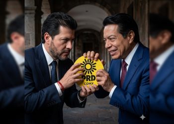Los morenistas Mario Delgado y Lobo Román se quieren agandallar el PRD CDMX