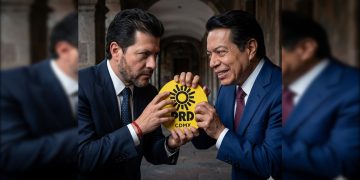 Los morenistas Mario Delgado y Lobo Román se quieren agandallar el PRD CDMX